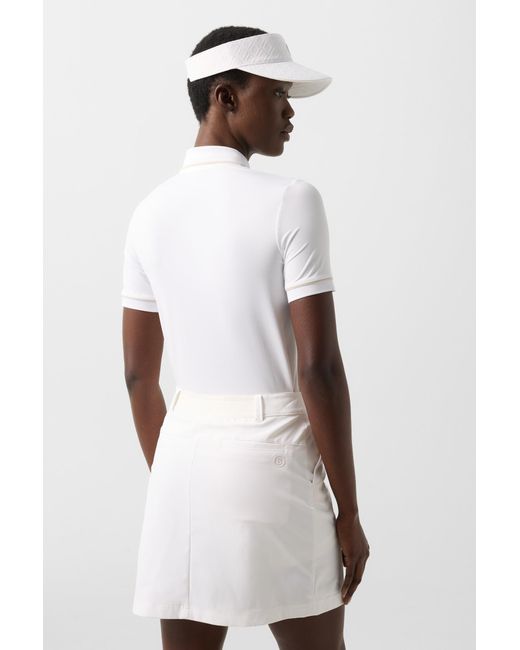 Bogner White Caren Functional Short-sleeved Top