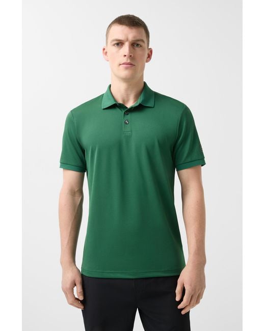 Bogner Green Daniel Functional Short-Sleeved Top For for men