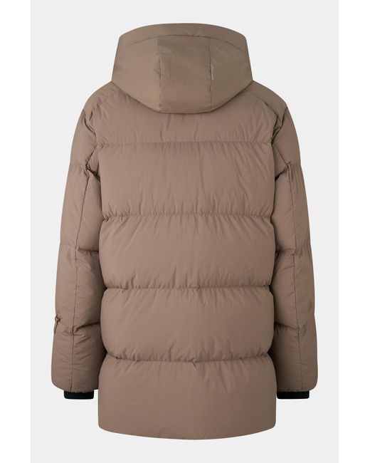 Bogner Fire + Ice Brown Yaron Down Short Coat for men