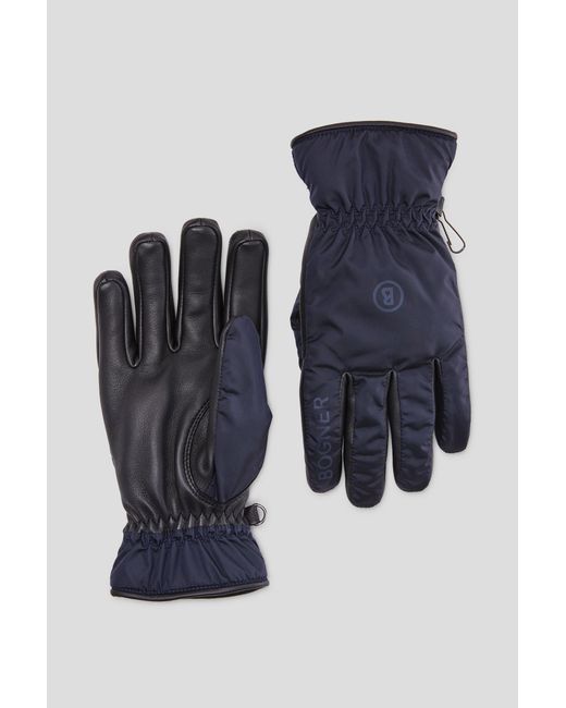 Bogner Blue Jamie Gloves for men