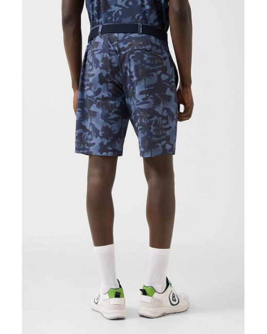 Bogner Blue Lanzo Functional Shorts for men