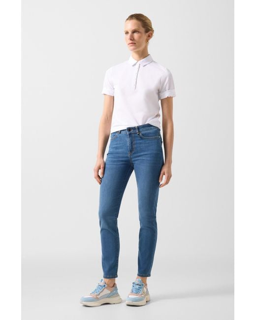 Bogner Blue 7/8 Slim Fit Jeans Julie