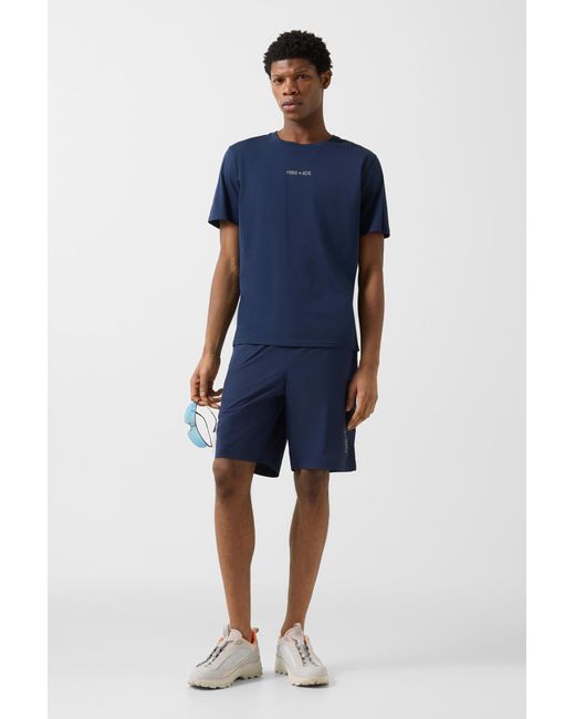 Bogner Fire + Ice Blue T-shirt Mick for men