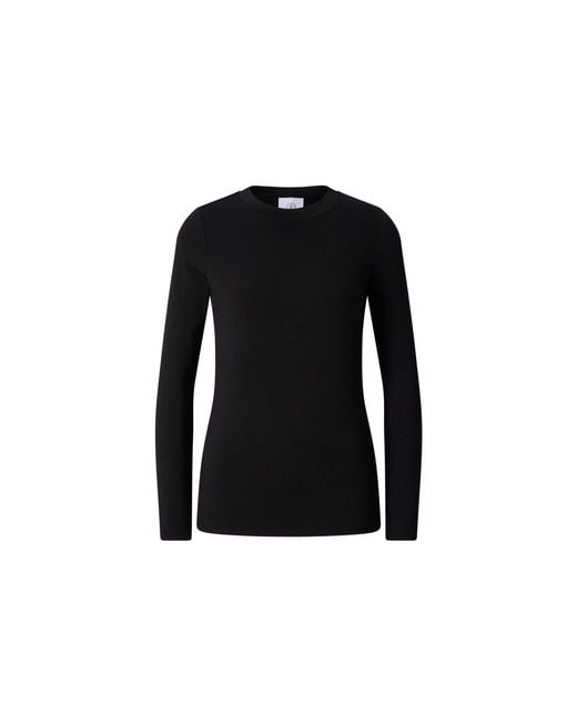 Bogner Black Alexi Long-Sleeved Top For
