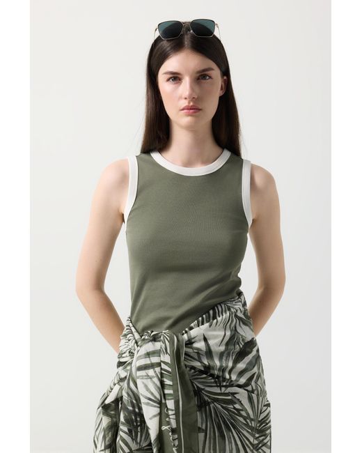 Bogner Green Niki Tank Top