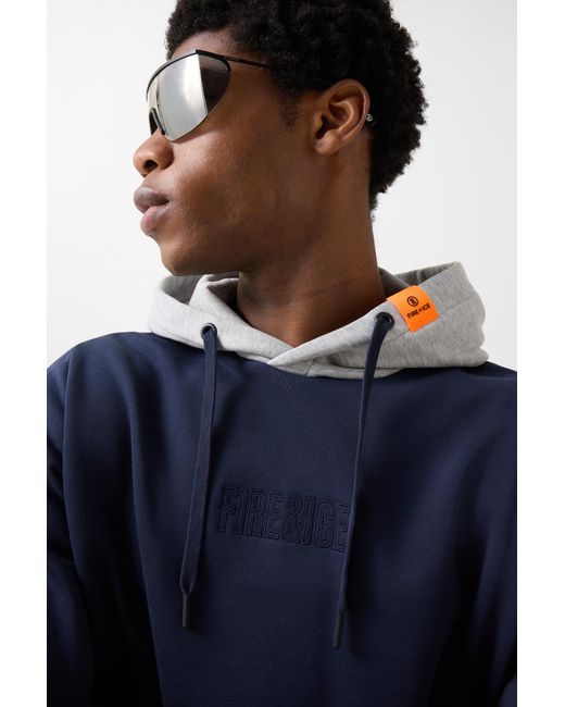 Bogner Fire + Ice Blue Filiz Hoodie for men