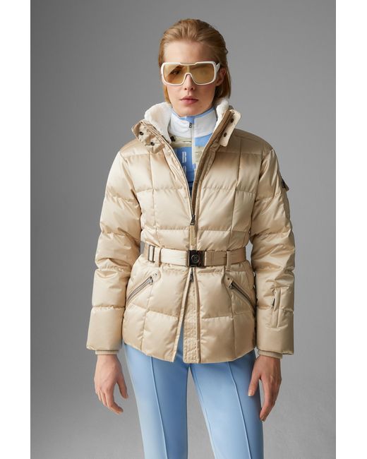 Bogner Alaja Down Jacket in Natural Lyst
