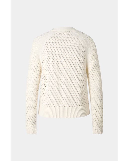 Bogner White Arundel Pullover