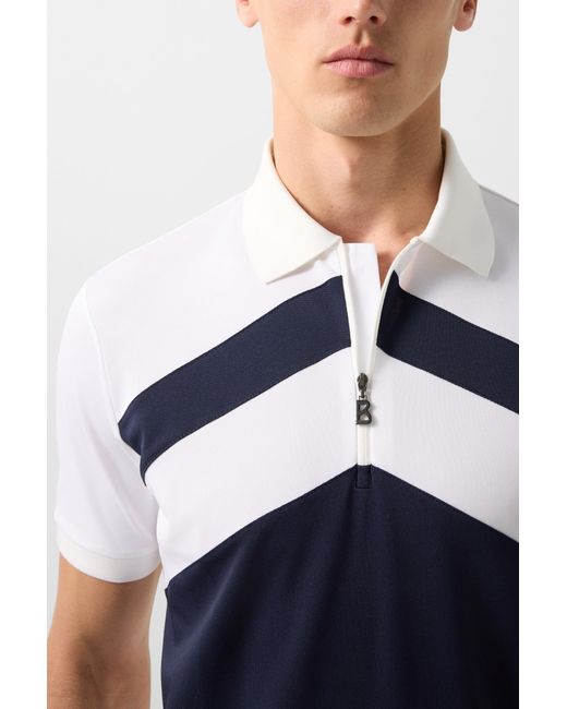 Bogner Blue Cuno Functional Short-sleeved Top for men