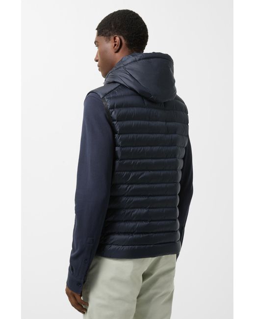 Bogner Blue Lonne Lightweight Down Gilet for men
