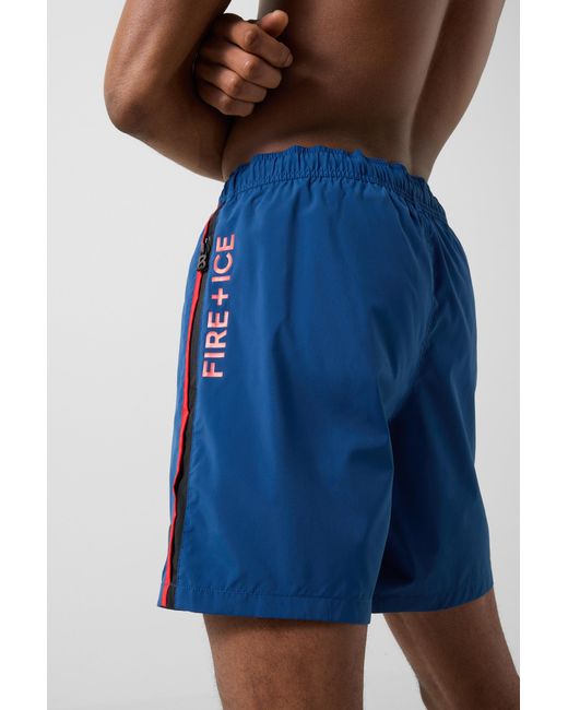 Bogner Fire + Ice Blue Sorin Swim Trunks For for men