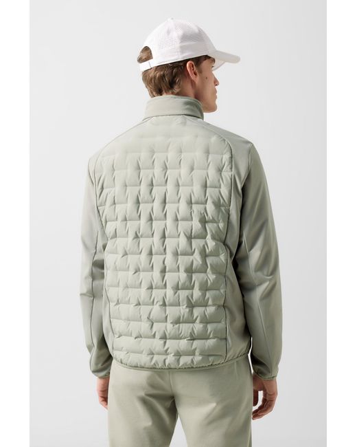Bogner Gray Dajan Hybrid Jacket for men
