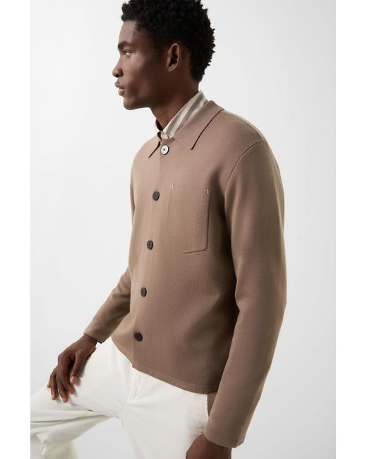 Bogner Brown Olaf Knit Jacket for men