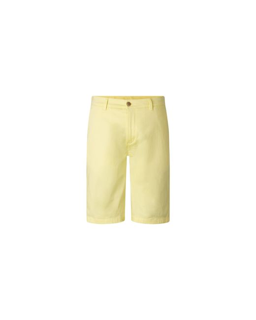 Bogner Yellow Miami Cotton Shorts For for men