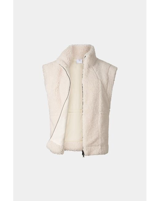 Bogner Natural Kylie Teddy Vest For