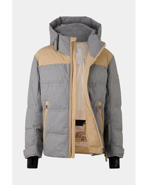 Bogner Gray Wali Down Ski Jacket for men