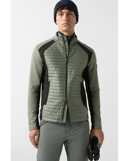 Bogner Green Midlayer Jesko for men