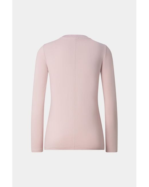 Bogner Pink Alexi Long-Sleeved Top For