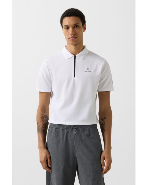 Bogner Fire + Ice Funktions-Polo-Shirt Mikka Für Herren in White für Herren