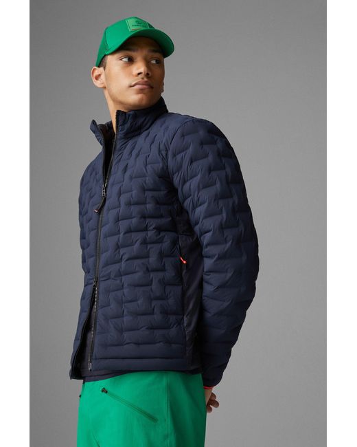 Bogner Fire + Ice Blue Gray Lightweight Down Jacket for men
