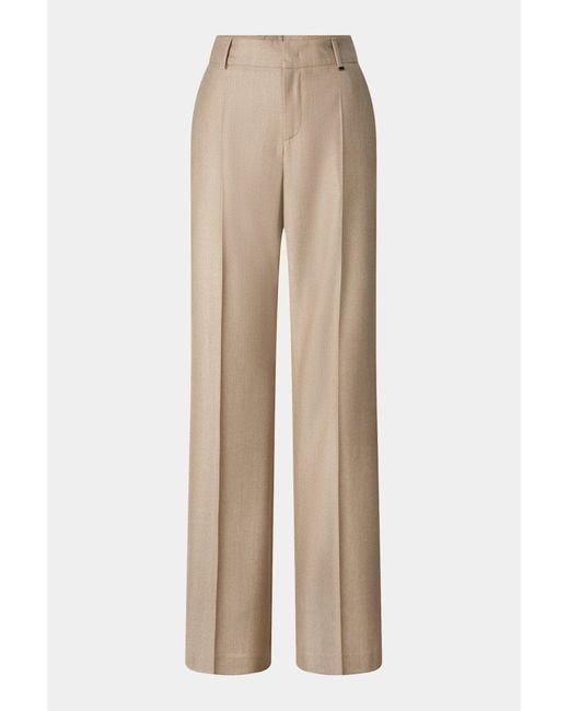 Bogner Natural Jody Virgin Wool Trousers