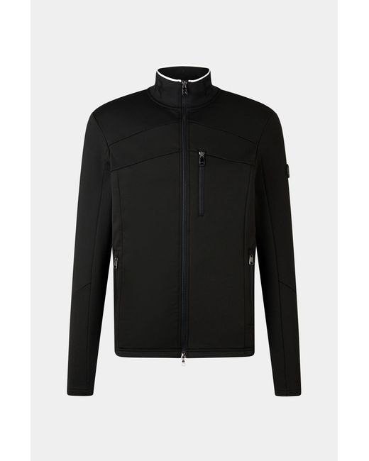 Bogner Black Midlayer Xilas for men