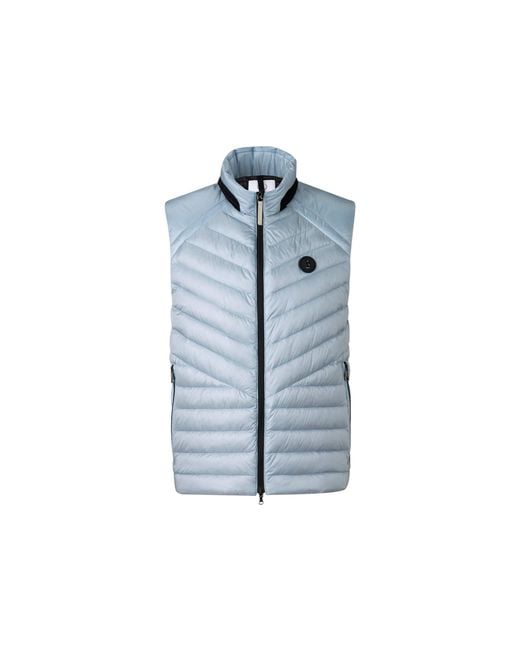 Bogner Blue Lasse Lightweight Down Vest for men