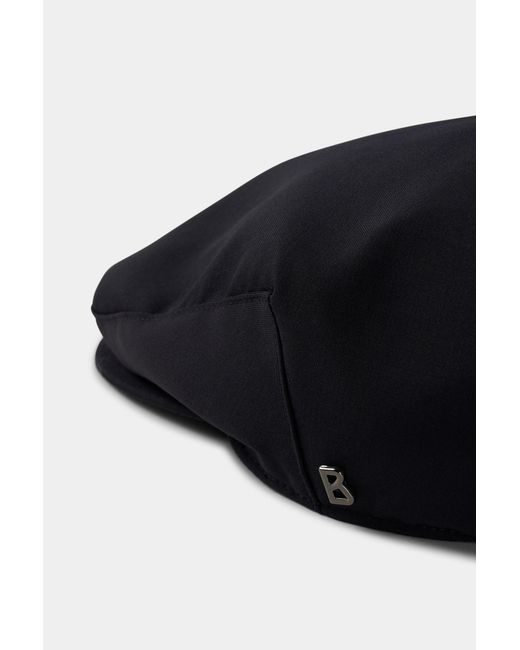 Bogner Blue Chiro Flat Cap for men