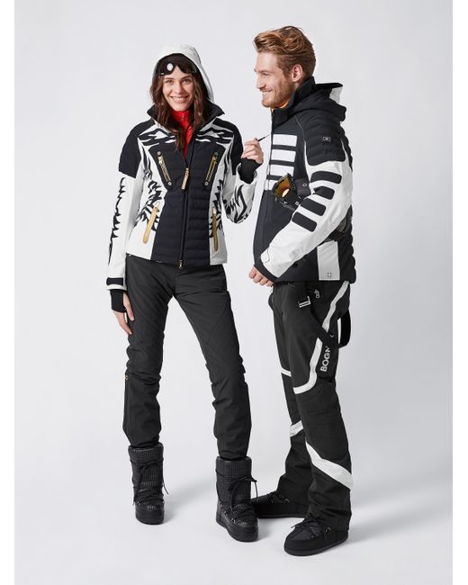Bogner Black Ski Jacket Nik for men