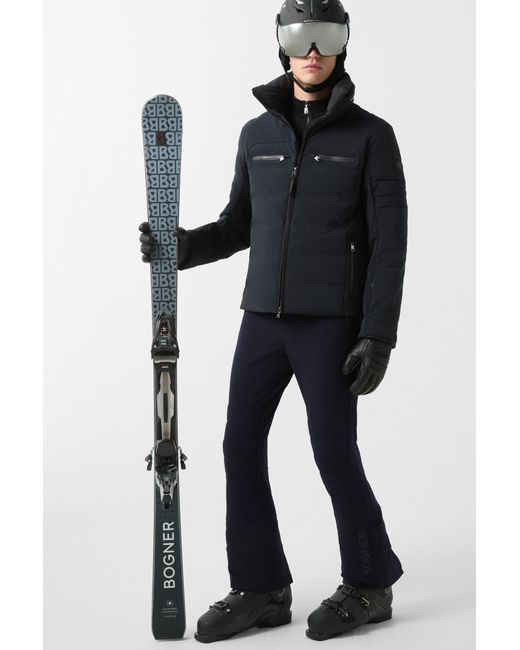 Bogner Blue Curt Softshell Ski Trousers For for men