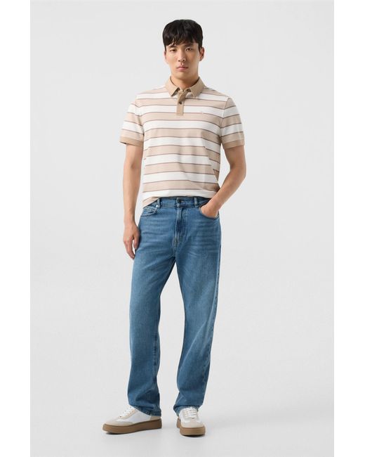 Bogner Blue Straight Fit Jeans Travis for men