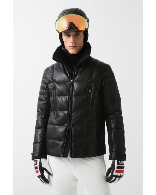 Bogner Black Calem Down Ski Jacket for men
