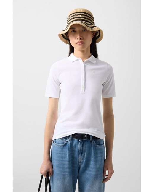 Bogner White Malika Polo Shirt