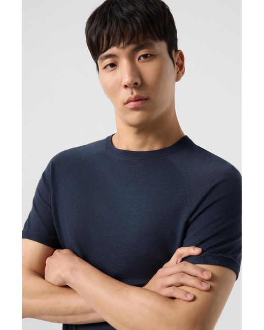 Bogner Blue Osaka Merino Shirt for men