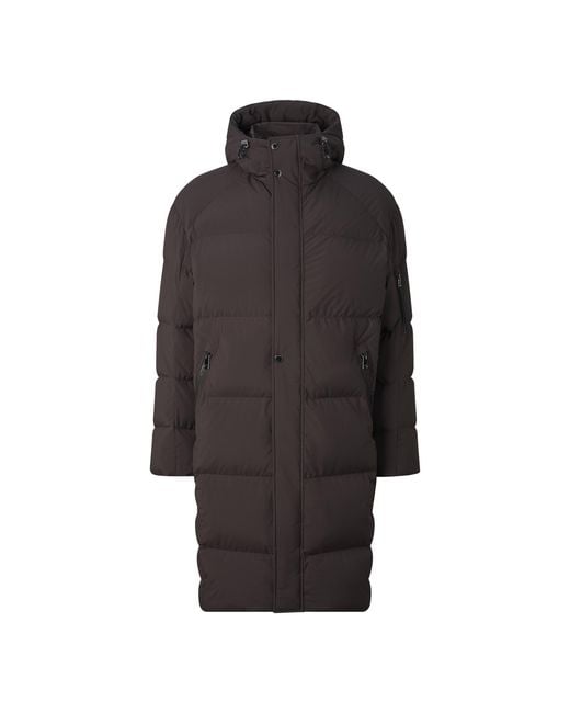 Bogner Black Erico Down Coat For for men