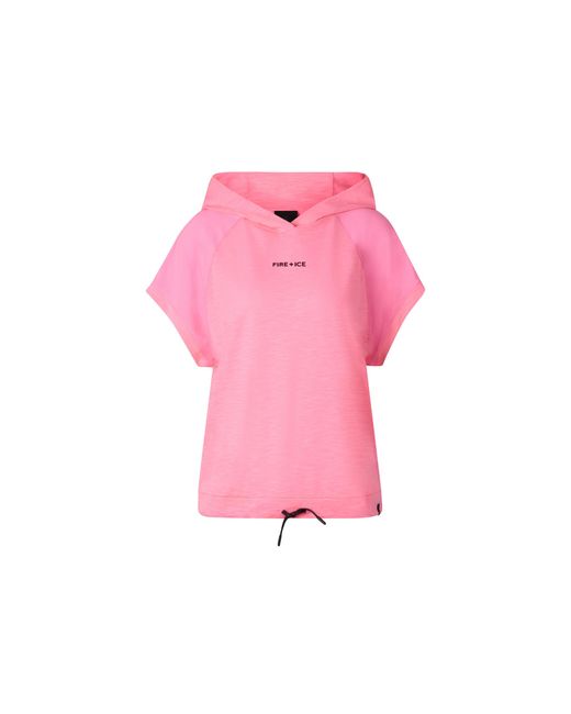 Bogner Fire + Ice Pink Damia Hoodie Shirt For
