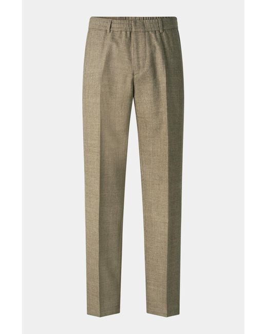 Bogner Gray Marcus Virgin Wool Blend Trousers For for men