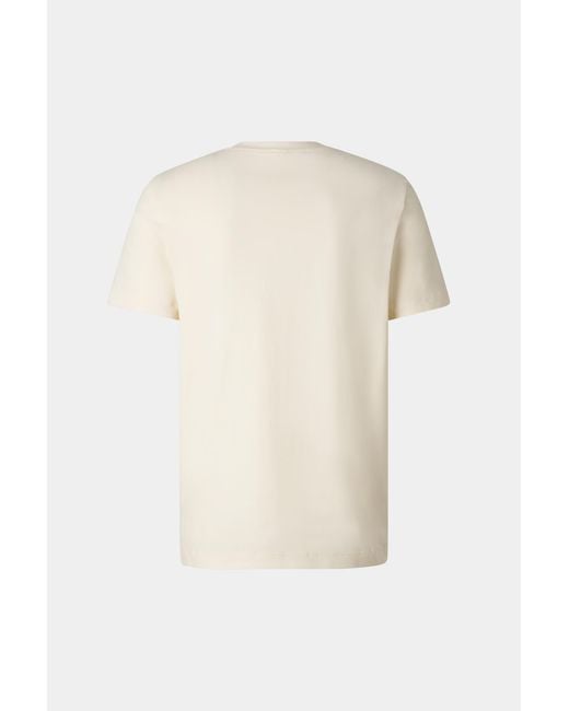 Bogner Natural Ryan Cotton-Blend T-Shirt For for men
