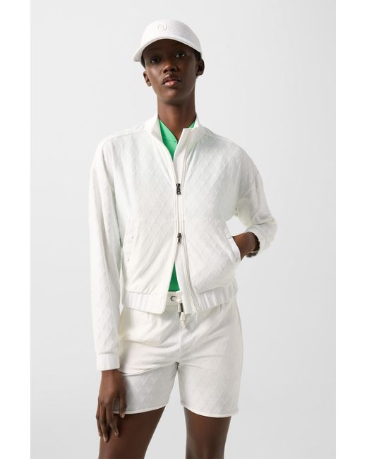 Bogner White Aylin Blouson For