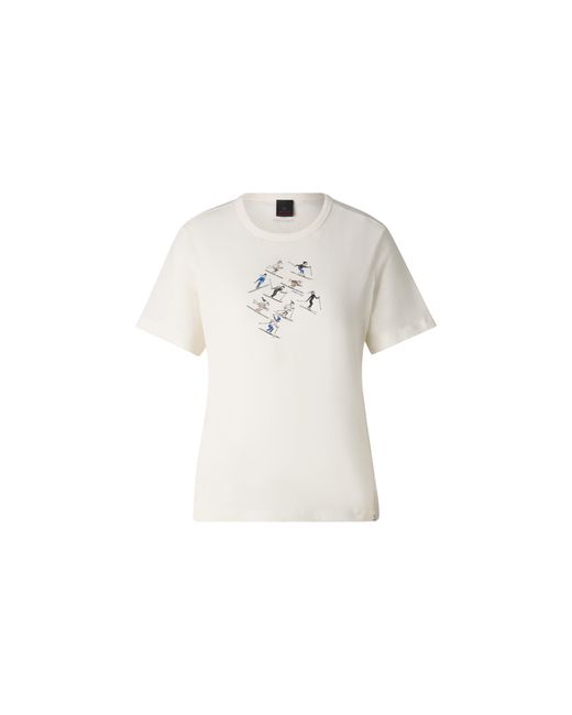 Bogner Fire + Ice White Zyssa Cotton T-shirt