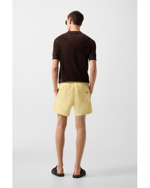 Bogner Yellow Paul Swim Shorts for men