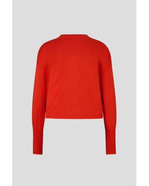 Bogner Red Ricarda Knit Jacket