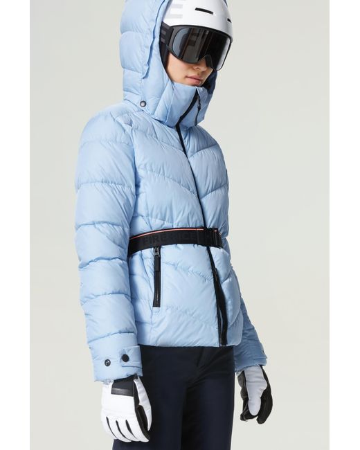 Bogner Saelly Ski Jacket in Light Blue (Blue) | Lyst