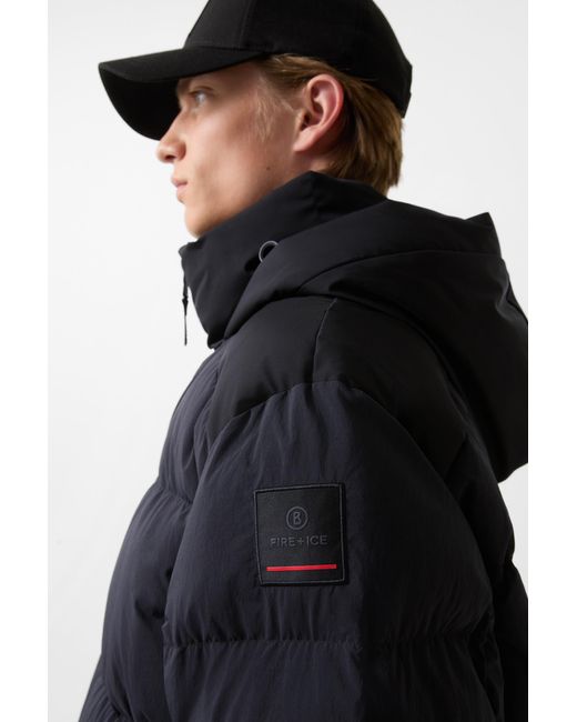 Bogner Fire + Ice Blue Yaron Down Short Coat for men