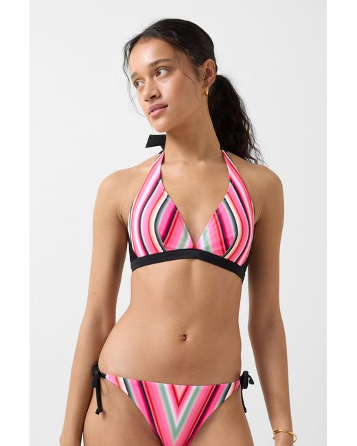 Bogner Fire + Ice Red Jasmin Bikini Top