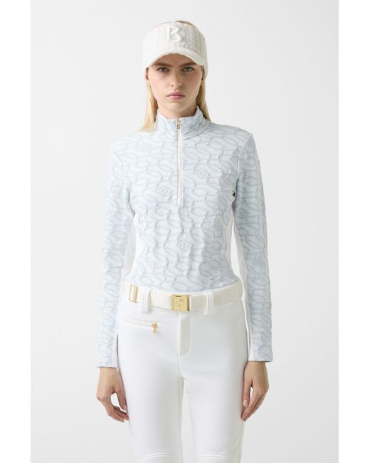 Bogner White Jacquard First Layer Jasmina