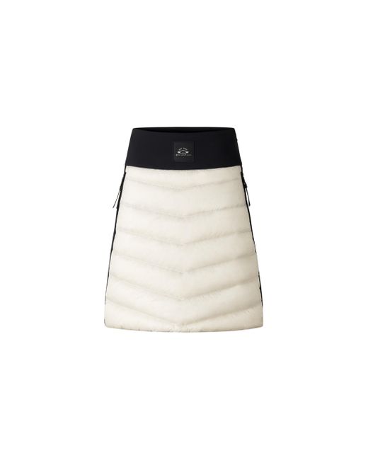 Bogner Fire + Ice Black Marei Quilted Skirt