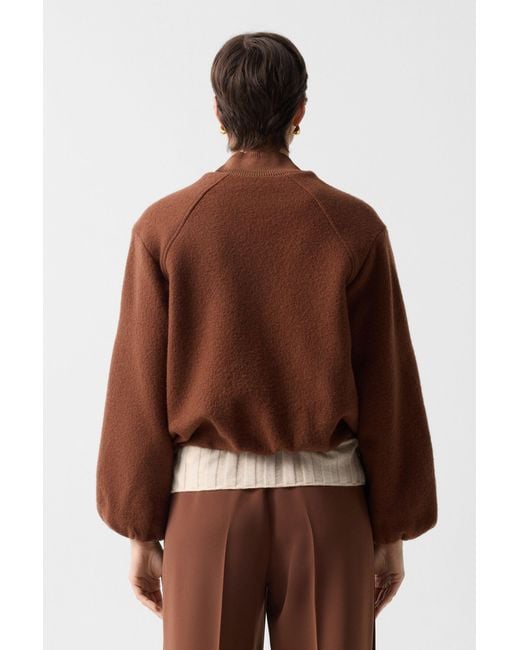 Bogner Brown Editha Wool Blouson
