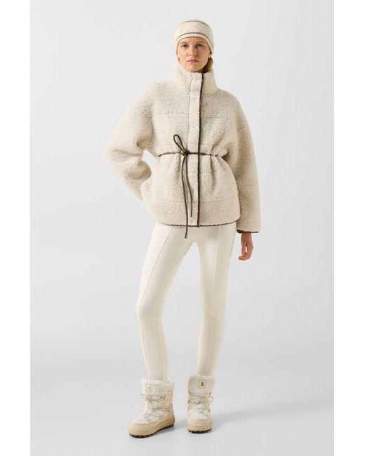 Bogner Natural Kimberly Teddy Jacket