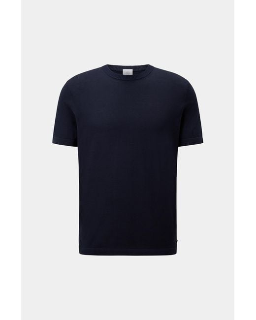Bogner Blue Knitted Shirt Lloyd For for men